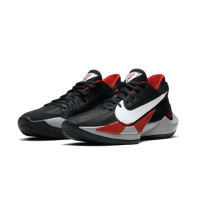 【NIKE 耐吉】籃球鞋 ZOOM FREAK 2 EP 男鞋 籃球 字母哥二代 緩震 穩定 氣墊 靈敏 黑 紅 CK5825-003