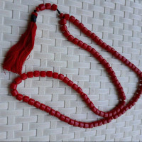 Tasbih Marjan Merah Coral Batu
