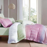 Saint Rose 彩繪生活 雙人天絲+3M專利吸濕排汗 枕套床包三件組