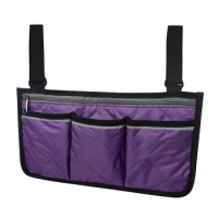 1PCs Armrest Storage Bag Wheelchair Armrest Side Storage Bag Seat Armrest Storage Bag Wheelchair Carry Bag Arm Rest Pouch