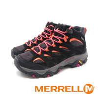 MERRELL(女)MOAB 3 MID GORE-TEX防水登山中筒鞋 女鞋－黑(另有淺灰)