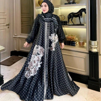 (BISA COD) 100% ORI SET GAMIS MONO HITAM TILE BY SHELLAZAUKIA