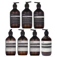 Aesop 身體潔膚露/洗髮精 500ml(國際航空版.天竺葵/玫瑰的名字/芫荽籽/苦橙香檸/經典/增量豐盈/均衡)