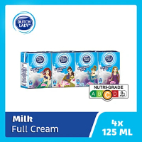 Dutch Lady UHT Full Cream Milk - Princess 4s X 125ml