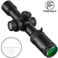 FIRE WOLF 3-9X32 SFIR Tactical Riflescope Airsoft Sight PCP Spotting Hunting Optical Collimato Rifle Scopes