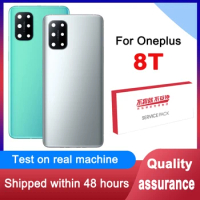 Back Housing Replacement For Oneplus 8T Back Cover Battery Glass For 1+8T One Plus 8T Door Rear Case Replacement Parts