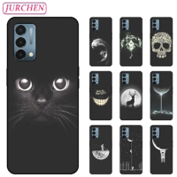 Silicone TPU Case For OnePlus Nord N200 Cute Custom Cartoon Cats Tiger Pattern For One Plus 1+ Nord N 200 5G DE2117 DE2118 Cover
