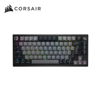 【CORSAIR 海盜船】K65 PLUS WIRELESS 三模無線機械式電競鍵盤(灰)