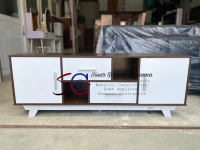MEJA TV MINIMALIS / RAK TV PANJANG 140 CM / LEMARI TV MODERN / BUFFET TV KEKINIAN / RTV