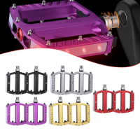 Bicycle Light-Up Bearings Pedals For Mountain Bikes Anti-slip Road Bikes Aluminum Alloy Quick Release Pedals Bike Parts