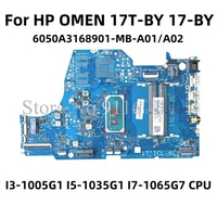 M03185-001 L87452-001 6050A3168901-MB-A01/A02 For HP OMEN 17T-BY 17-BY laptop motherboard with I3-1005G1 I5-1035G1 I7-1065G7 CPU