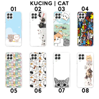 Soft Case Casing Samsung M23 M33 M53 Motif Kucing Cat Lucu Cewek Girl