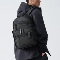 【PORTER INTERNATIONAL】自信經典NEW HEAT後背包(黑)