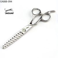 กรรไกรซอยผม (มือซ้าย) Jaguar 50% ขนาด 6 นิ้ว ไม่ดึงผม คมมาก