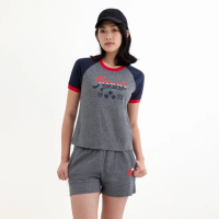 【Roots】Roots 女裝- CANADA BASEBALL RINGER短袖T恤(灰色)