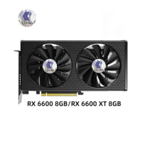 XFX Radeon RX 6600 8GB RX 6600 XT 8GB GDDR6 128-bit 7nm RX6600XT GPU support For AMD Intel Desktop Motherboard