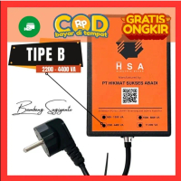 Electric Saver Listrik Rumah 2200-4400W Tipe B ANDODA HSA
