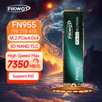 Fikwot FN955 M.2 SSD 4TB 2TB 1TB 7350MB/s PCIe4.0x4 NVMe1.4 M.2 2280 SSD Disk Internal Solid State Drive for PS5 Desktop Laptop