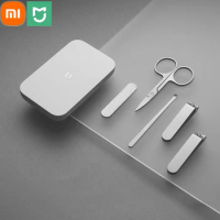5 in 1 Xiaomi Mijia Nail Clipper Set Smart Home 420 Stainless Steel Trimmer Pedicure Portable Nail Cutter Tools Nail File