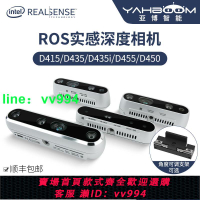 亞博智能 英特爾Intel RealSense深度相機雙目攝像頭ROS實感D415 D435 D435i D455機器人車3D雙目立體體感