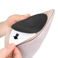 1Pair Grip Stickers Pads Anti-Slip Self Adhesive Rubber Shoes High-Heeled Sole Protector Cover Insoles Shoe Cushion Foot Care