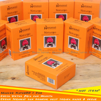 Hanasui NaturGo 1Dus Masker Hitam Pria Wanita Wajah Halus Sehat Segar