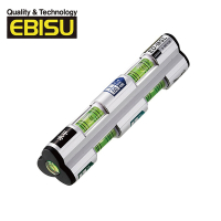 【Ebisu Diamond】Pro-work系列-排水流向水平儀 -3管多泡(ED-MSL)