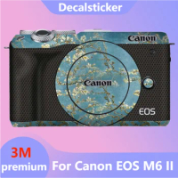 For Canon EOS M6 II Camera Sticker Protective Skin Decal Vinyl Wrap Film Anti-Scratch Protector Coat M62 M6II M6 Mark II