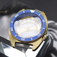 41mm Gold Case skx007 skx009 skx013 Mod Parts Men's Watch For Seiko Turtle nh35 nh36 Movement Sapphire Crystal Glass 28.5mm Dial