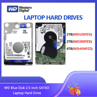 Western Digital WD 1TB 2TB 4TB 2.5" Internal Hard Disk Drive for Laptop Notebook Playstation 4 PS4 Slim HDD SATA III 6.0Gb/s