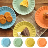 日本製美濃燒 18.5cm點心盤 蛋糕盤 ins盤 甜點盤 小圓盤 麵包盤 圓盤 盤 盤子 餐盤 小盤 食物盤 陶瓷盤