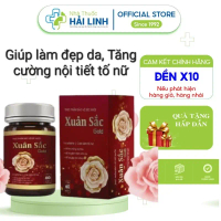 Viên uống Đẹp da và Nội tiết nữ Xuân Sắc Gold ️ Tặng quà ️ Hộp 60v Tiền mãn kinh