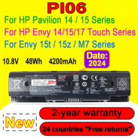 New PI06 PI09 Laptop Battery For HP Pavilion 14 15 Envy 17 17t 17z Series HSTNN-DB4N HSTNN-DB4O TPN-Q122 710417-001 48Wh 4200mAh
