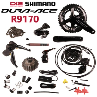 Shimano Dura-ace Di2 R9170 Electric Parts Road Bike 22s Groupset Hydraulic Disc Brake Flat Mount 2x11 Speed