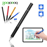 ปากกา Stylus Universal,เคส GOOJODOQ 2 In 1ปากกาสำหรับดินสอ iPad iPhone Huawei Stylus Android Xiaomi สำหรับ Apple Pencil