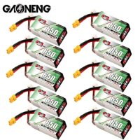 1-10PCS Gaoneng GNB 650mAh 7.4V 2S 70C/140C with XT30U-F Plug HV Lipo Battery for DYS FPV Racing Drone 4 Axis RC Drone Parts
