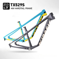 Hardtail All-Mountain Thru Axle 27.5+ 29 Inch Mountain Bike MTB Bicycle Frame Inner Cable Routing Dropout 148x12mm TX529S