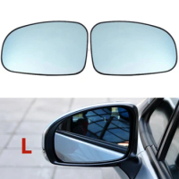 Car Door Side Rearview Mirror Heated Lens Blue Glass With Heating For Toyota Prius 2010-2017 Mark X Reiz Wish
