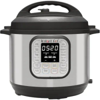 Instant Pot Duo 7-in-1 Electric Pressure Cooker, Slow Cooker, Rice Cooker, Steamer, Warmer &amp; Sterilizer,Stainless Steel, 6 Quart