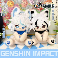Game Genshin Impact Furina Focalors Wanderer Arlecchino Kunikuzushi Beasts Stuffed Plushie Plush 15cm Doll Toy Keychain KM Jan