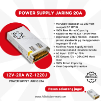 POWER SUPPLY JARING 20 AMPER 12V-20A WZ-1220J