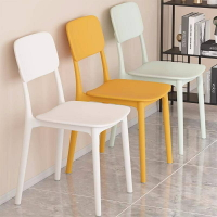 椅子 輕奢高級感 塑膠靠背椅子 奶油風 化妝椅 陽臺休閒椅 現代簡約 餐椅 凳子