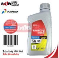 Pertamina Enduro Racing 1 Liter 10w40 JASO Ma2 API SJ Oli Motor Sport