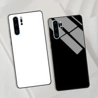 For Huawei P30 Lite Case Cover Tempered Glass Cases for Huawei P20 P30 Pro P40 Lite E P50 P50E P60 Pro Plus Hard Back Bumper