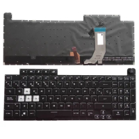 Spanish Keyboard for Asus ROG Strix G17 G731 G731G G731GT G731GU G731GV G731GW G712 G712LU G712LV G712LW RGB Backlight