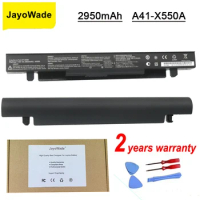 JayoWade A41-X550A Laptop Battery For ASUS A450 A550 F450 F552 K450 K550 P450 P550 R409 R510 R510C X450 X550 A41-X550 2950mAh