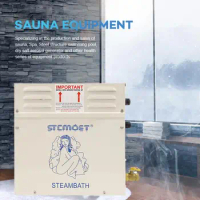 ChuHan 4.5KW Steam Generator for Shower Home Steam Machine Sauna Equipment Sauna Bath SPA Steam Shower with Digital Controller