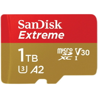 SanDisk SD Extreme microsd 1t內存卡micro sd卡gopro運動相機卡無人機存儲卡TF卡