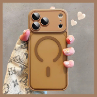 เคสโทรศัพท์แม่เหล็กด้านอย่างเป็นทางการสำหรับ iPhone 17E/17/16/15/14/13/12/11 และรุ่น Pro Max รวมถึง 