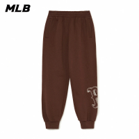 【MLB】大Logo運動褲 休閒長褲 波士頓紅襪隊(3APTB0434-43BRD)